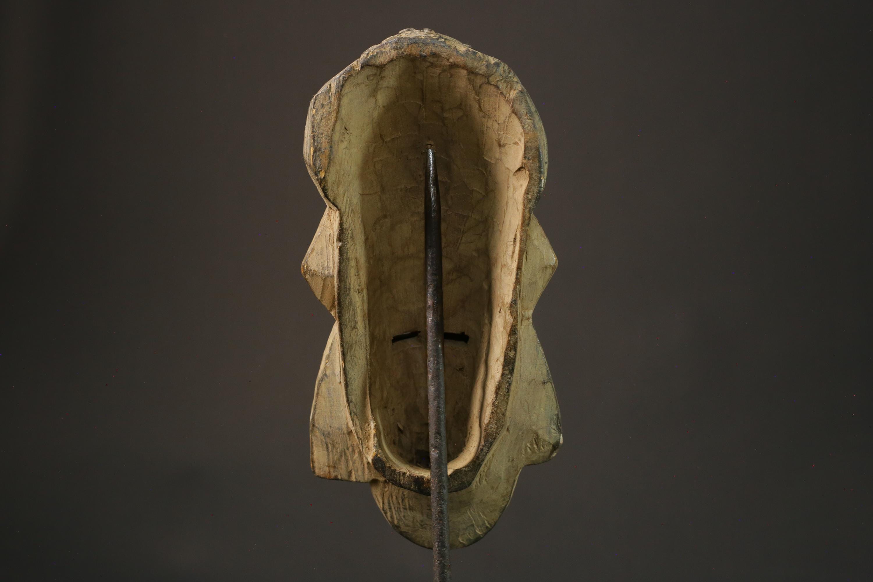 African mask Guru wood African real figure vintage African masks for wall -7425