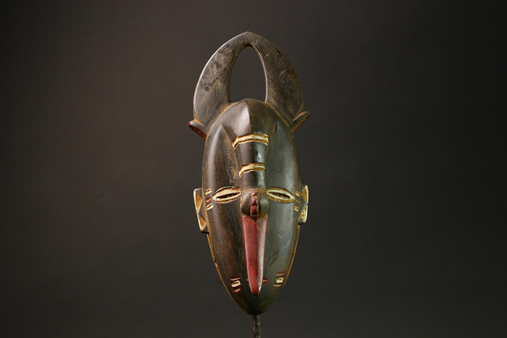 African mask Elephants Wood Nose Mask of the Guru Tribe masks for wall-G3020