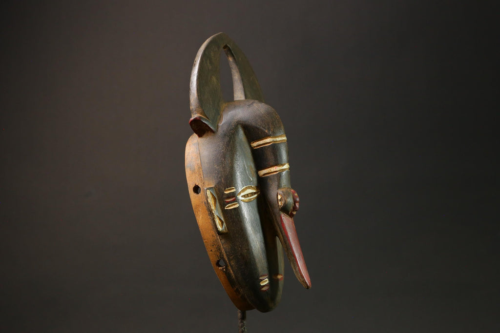 African mask Elephants Wood Nose Mask of the Guru Tribe masks for wall-G3020