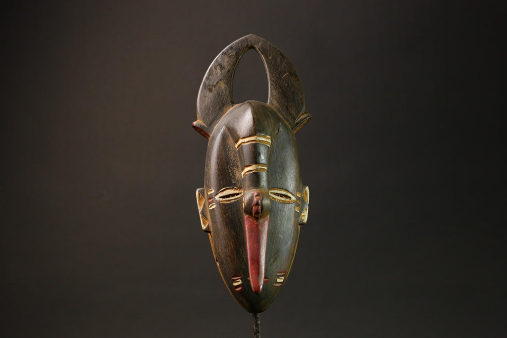 African mask Elephants Wood Nose Mask of the Guru Tribe masks for wall-G3020