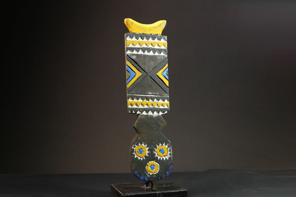 African Mask Antique Bwa (Bobo) Tribal Face Mask, Unique Collectible Masks for wall-G1395