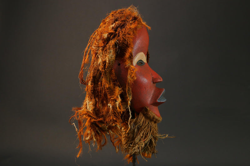 African wood mask antiques Wooden Tribal Dan Kran also Dan Ngere or Dan  Masks for wall-G2764