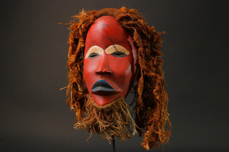 African wood mask antiques Wooden Tribal Dan Kran also Dan Ngere or Dan  Masks for wall-G2764