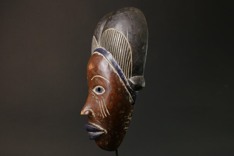 African Mask Wall Art Old Puno Mask Society Gabon Mask wall mask-G2771