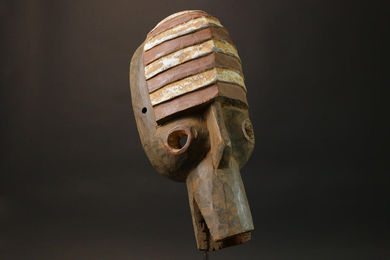 African wood mask antiques Dan Mask Collectibles Home Decor Masks for wall-8868