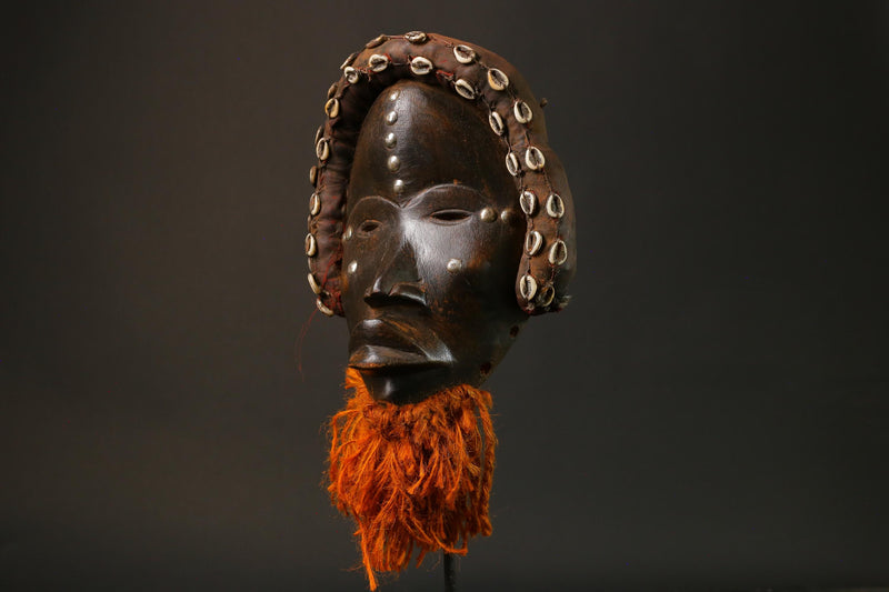 African wood mask antiques tribal mask Dan Passport Masks for wall-G2774