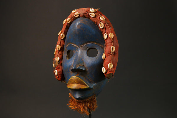 African Dan Zapkei Home Décor mask Dan Mask tribal masks for wall-G2776