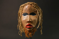 African wood mask antiques tribal mask Dan Passport Masks for wall-G2780