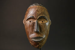 African Tribal Face Mask Authentic traditional Muminia mask in Lega art masks for wall-G2782