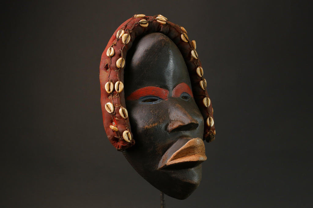 African Mask antique wall mask Traditional vintage art tribal Tribal Dan masks for wall-G2783