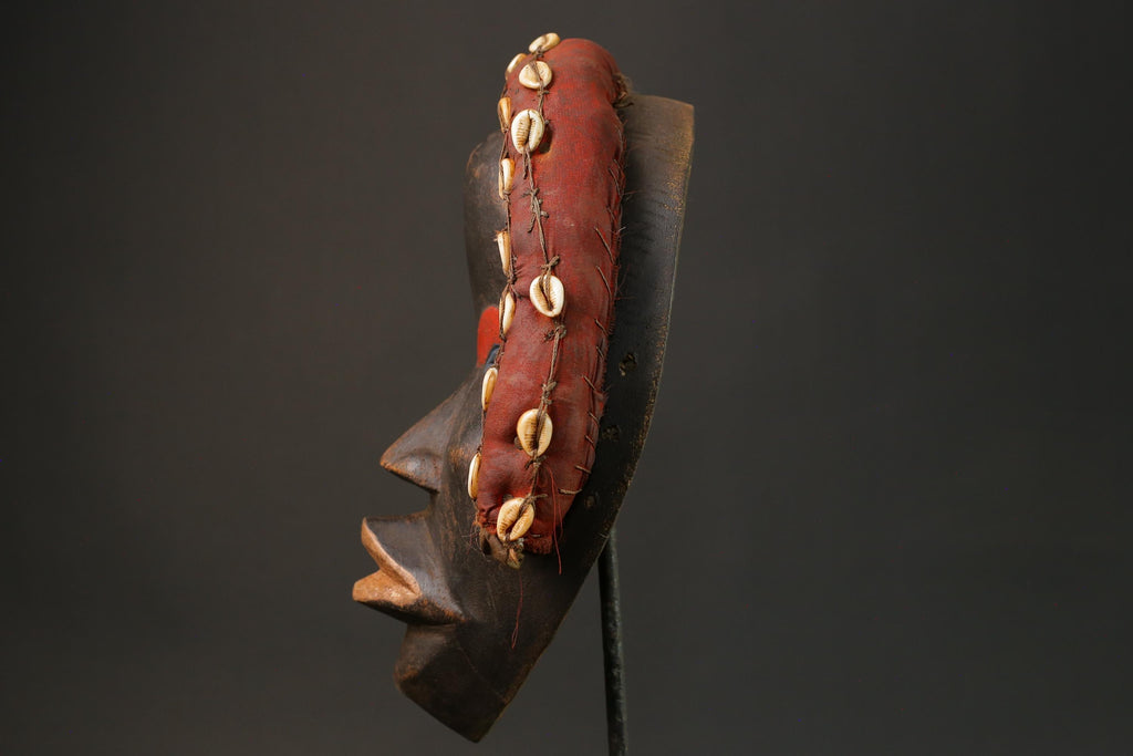 African Mask antique wall mask Traditional vintage art tribal Tribal Dan masks for wall-G2783