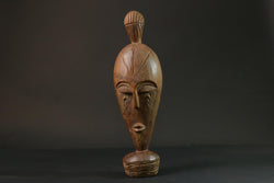 African Wooden Hand Statue Vintage Wall Masks Hanging Masks Mbole Statue 539