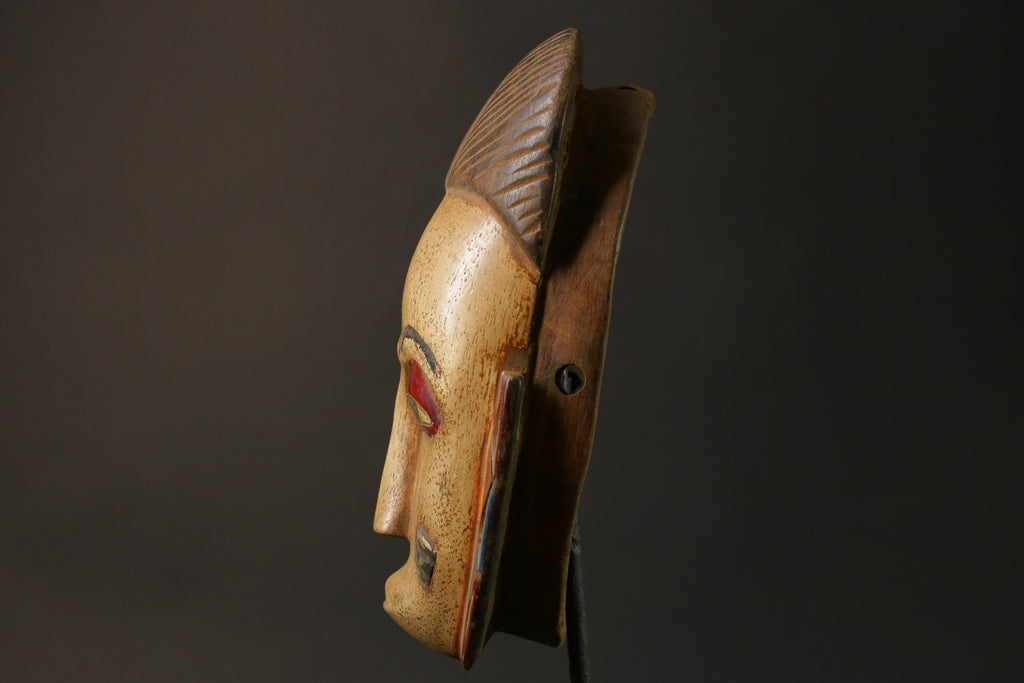 African mask wood African real figure vintage mask Vintage Guro Masks for wall-8198