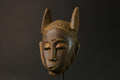 African wood mask antiques Home Décor Masks Baule Antique Carved for wall-8200