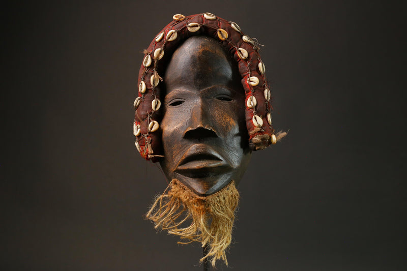 African Mask Face Tribal Wood Mask Wall Hanging Dan Home Décor Masks for wall-G2795