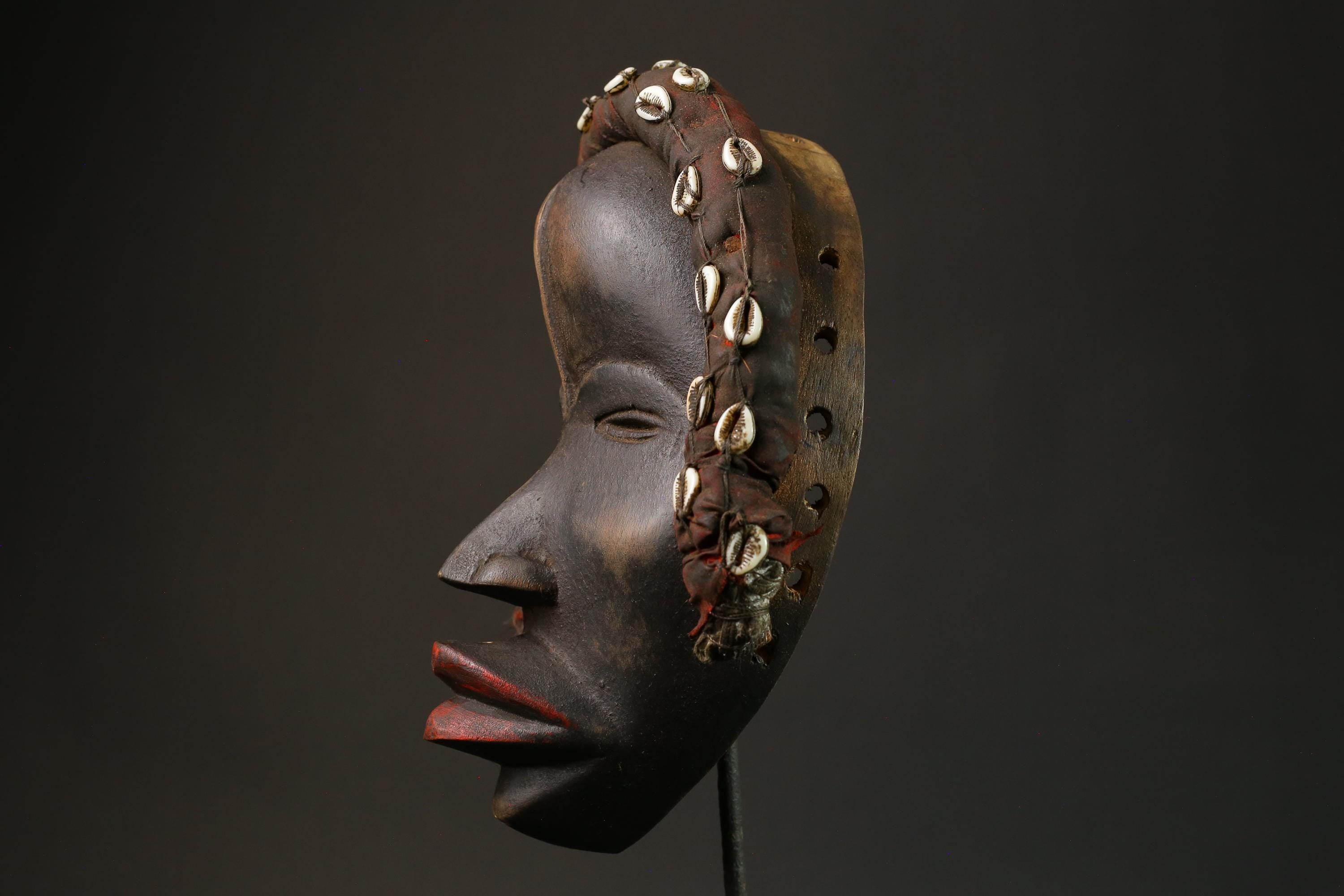 African Tribal Wood masks Face Mask Vintage Dan Kran Mask wood Masks for wall-G2799