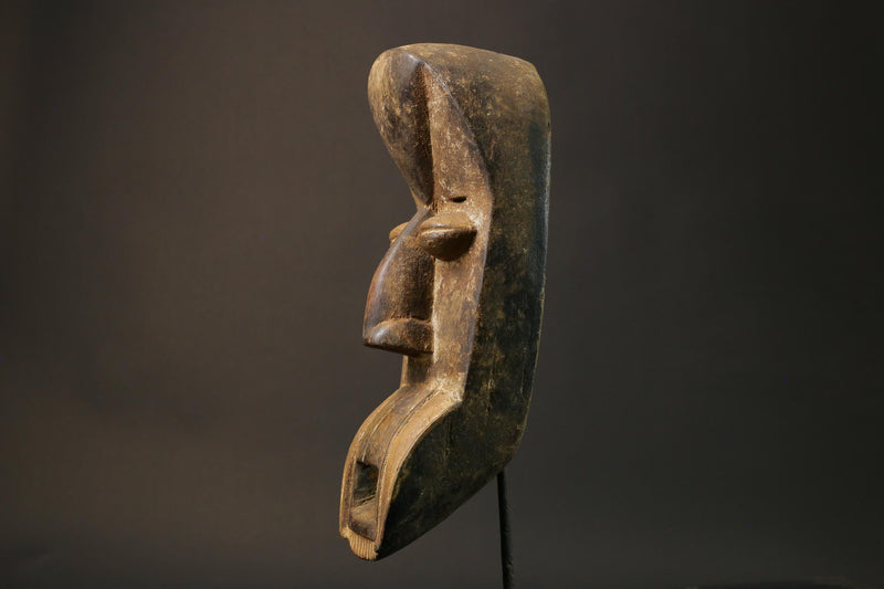 African wood Dan mask antique Mask Dan Kran Mask African mask wall mask-8898