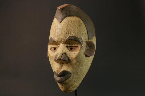 African Mask igbo Tribal Face Mask Wood Hand Carved Masks for wall igbo -7492