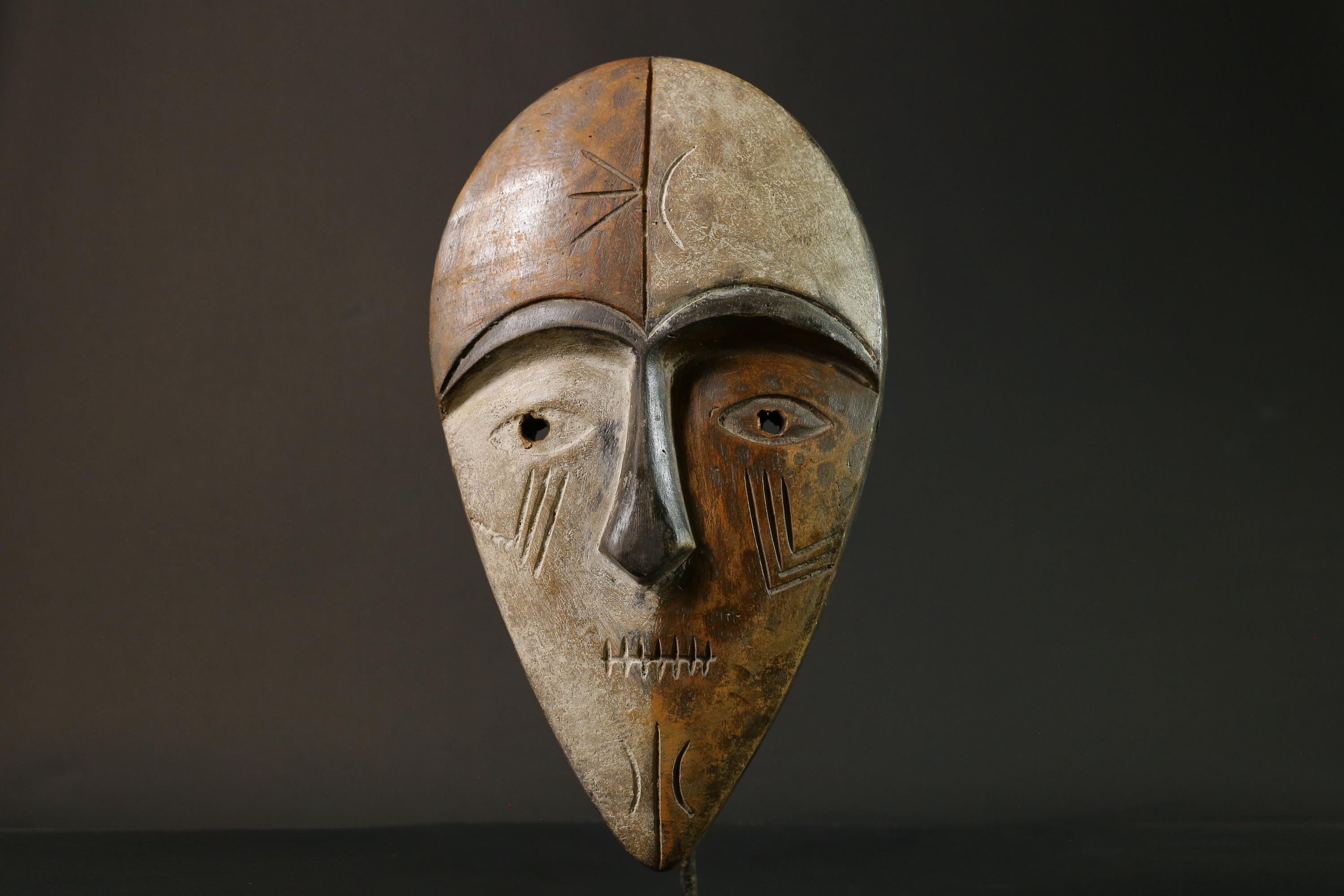 African Tribal bega Face Mask Authentic traditional Muminia Masks for wall-G2847