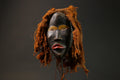 African wood mask antiques Dan Kran also Dan Ngere or Dan Masks for wall-G2873