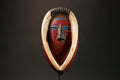 African Authentic Guro Tribe Art Mask - Hand-Carved Wooden Baule Wall Decor Tribal Decor Piece for Home Hand Carved Masks for wall- G3160