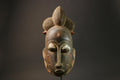 African Tribal Baule Face mask Wood Hand Carved Wall Ndoma Masks for wall-2964