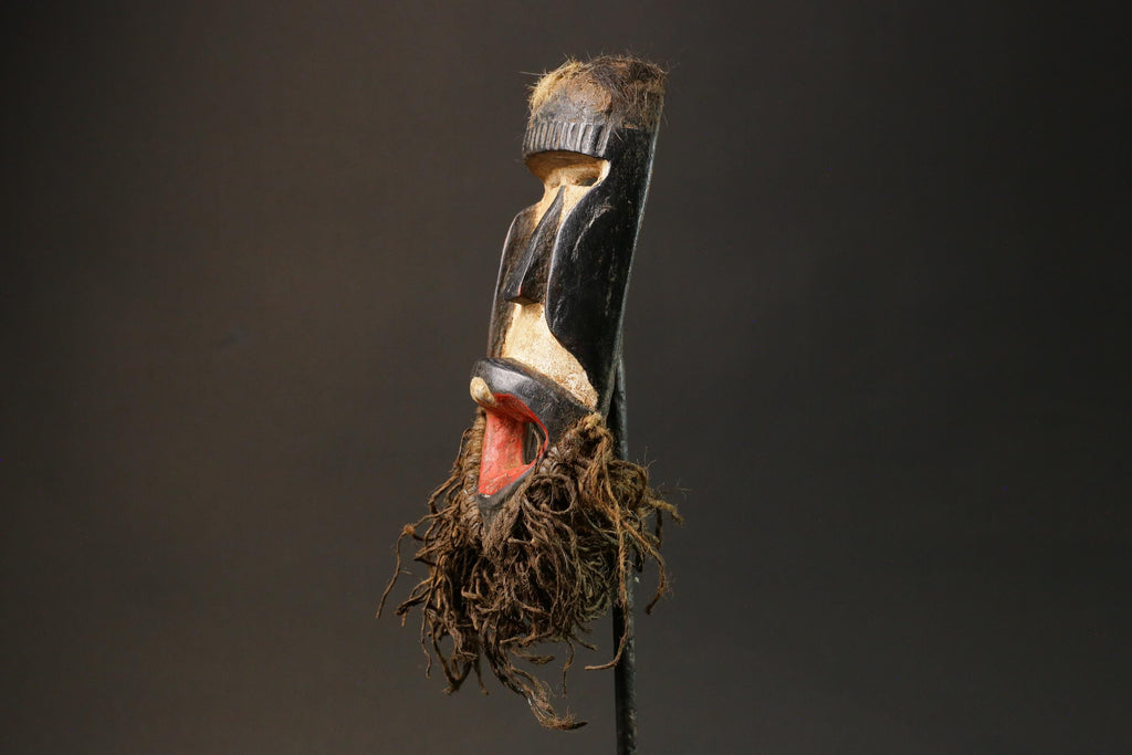 African wood mask antiques Wooden Tribal Dan Kran also Dan Ngere or Dan  Masks for wall-G2918