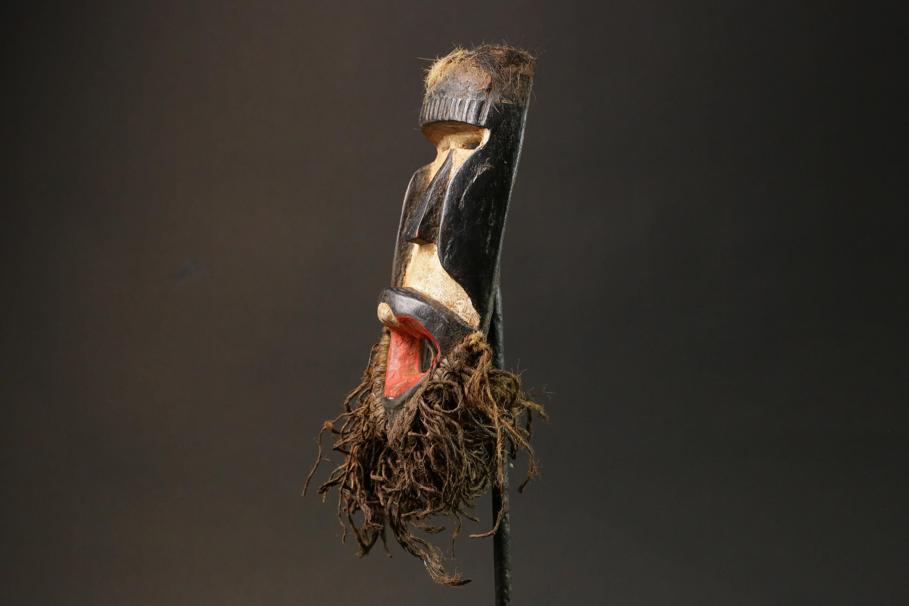 African wood mask antiques Wooden Tribal Dan Kran also Dan Ngere or Dan  Masks for wall-G2918