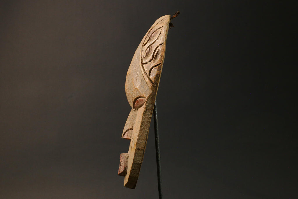African wood mask Dan Mask Tribal Wood Hand Carved Vintage Masks for wall-7561