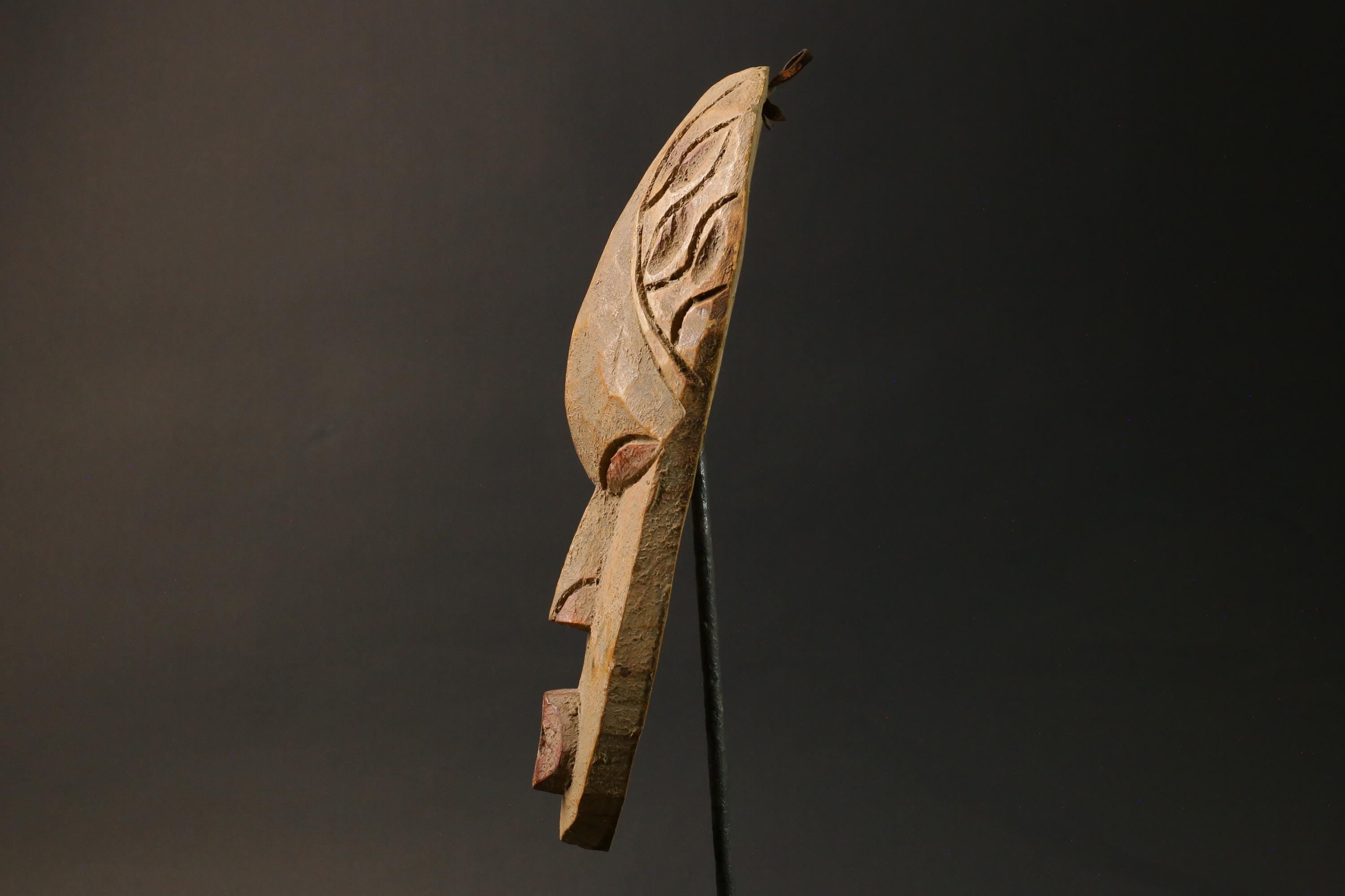 African wood mask Dan Mask Tribal Wood Hand Carved Vintage Masks for wall-7561