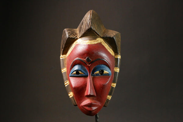 African Tribal Wood masks Guro vintage African mask large African Masks for wall-G2946