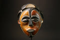 African Mask African Hand Carved Igbo Tribal Wood Mask Antique Wall Hanging Art Decor-G1610