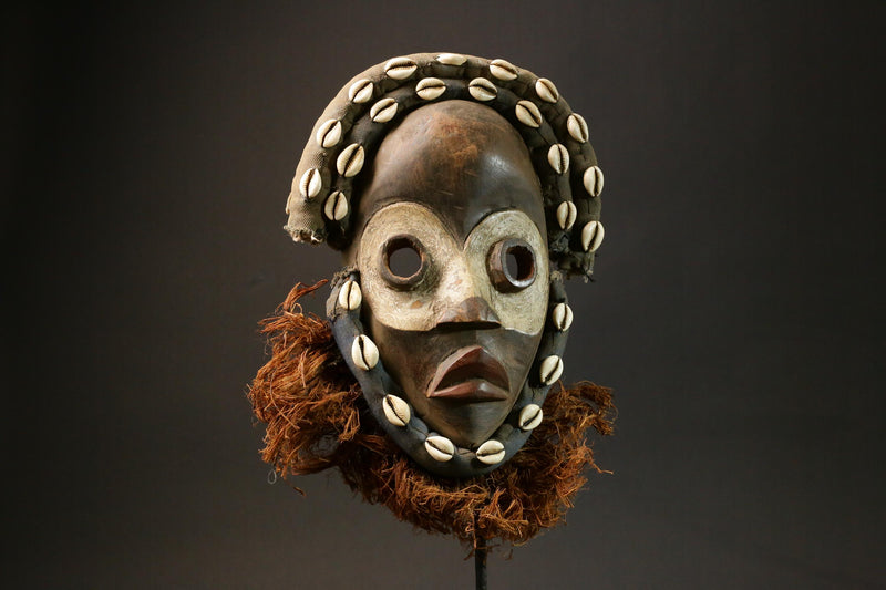 African wood mask antiques Dan Mask wall mask Traditional Masks for wall-G1368