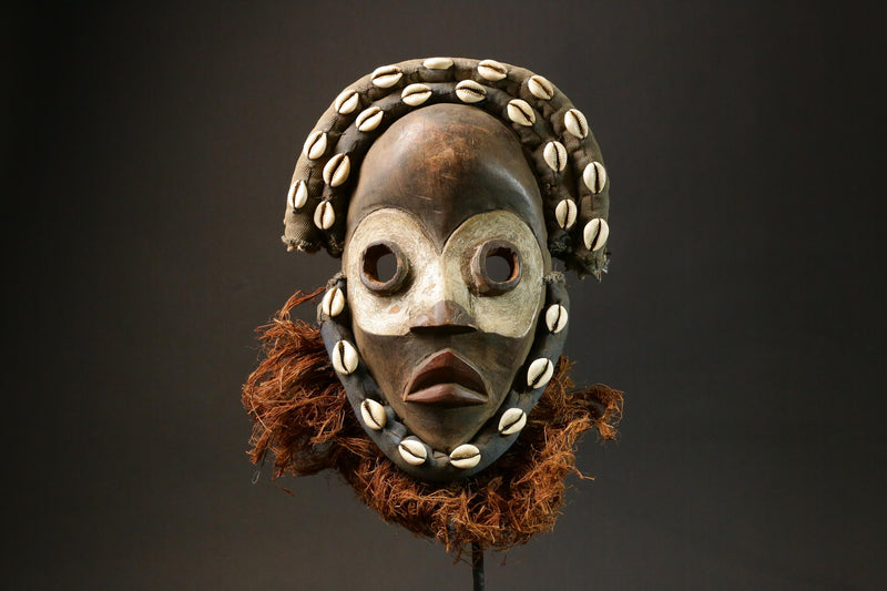 African wood mask antiques Dan Mask wall mask Traditional Masks for wall-G1368