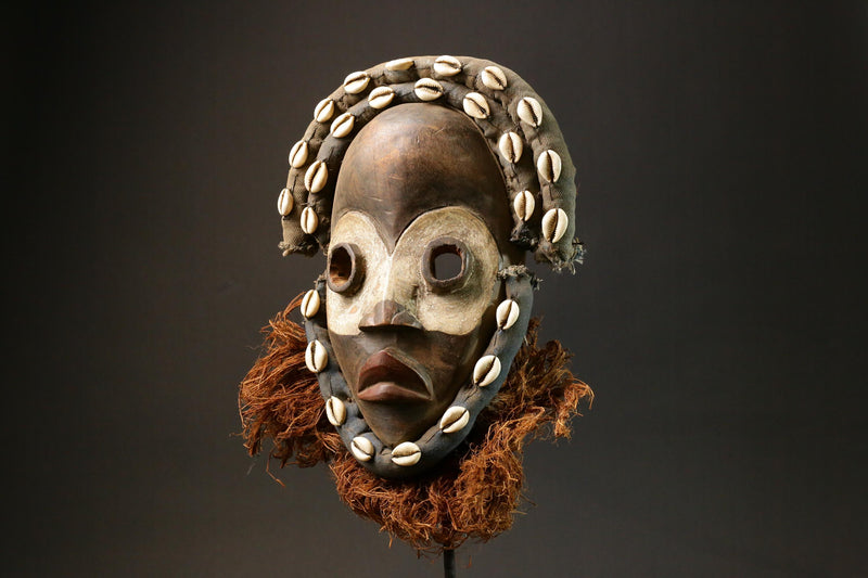 African wood mask antiques Dan Mask wall mask Traditional Masks for wall-G1368