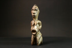 African statue wooden Figure Home Décor Sculpture Tribal Art Carved Art- 7749