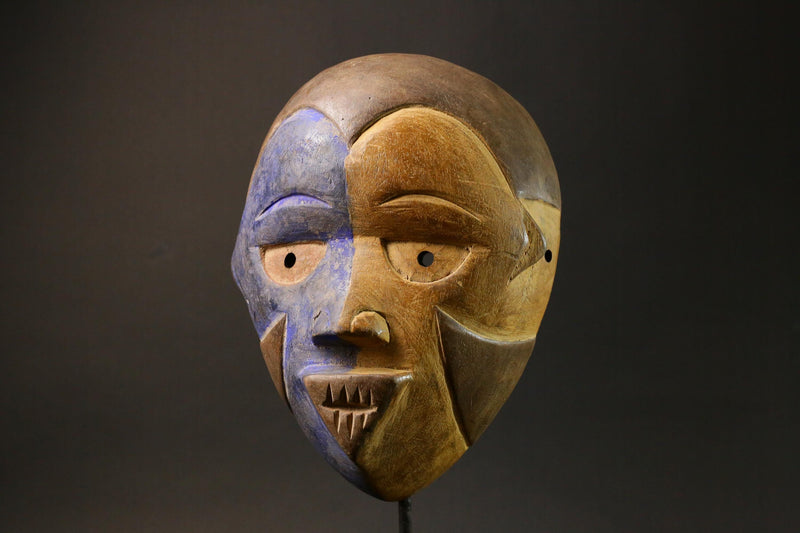 African mask Home Décor Igbo Mask Burkina Faso Hand Carved Masks for wall- 7748