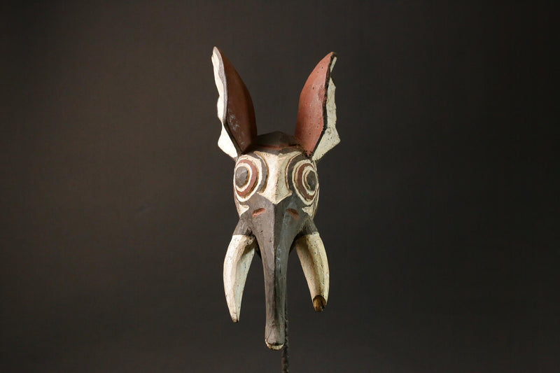 African Mask Mossi Elephant Mask Burkina Faso Bobo Masks for wall-G1351