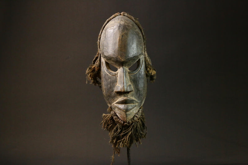 African wood mask antiques Home Décor art Dan Gunye ge Authentic Antique Masks for wall-1842