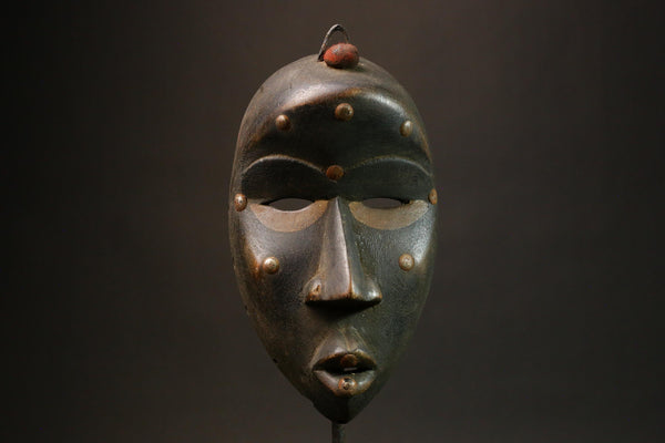 African mask Antique Guro Mask Hand Carved African Wooden Art Primitive Home Decor 7730