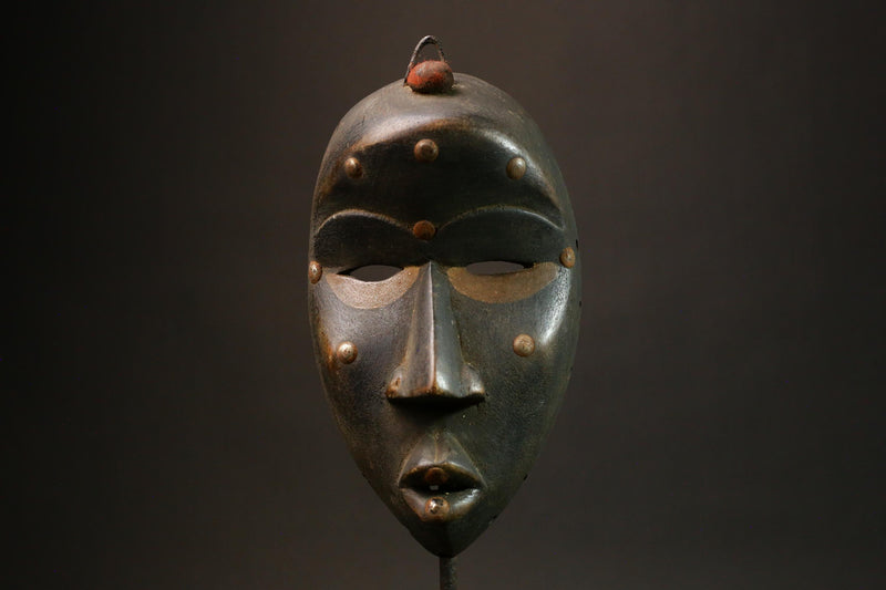 African mask Antique Guro Mask Hand Carved African Wooden Art Primitive Home Decor 7730