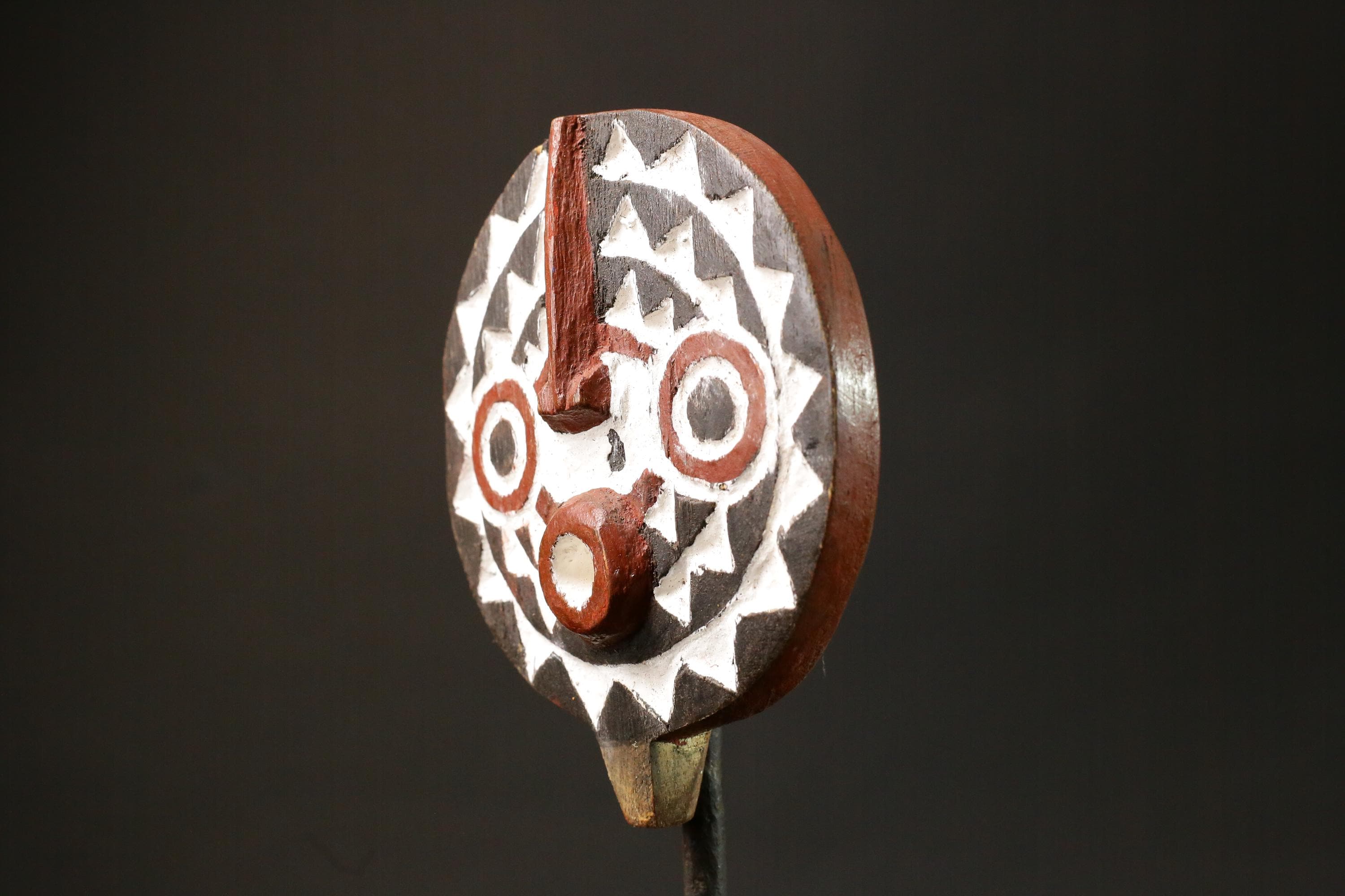 African Mask Tribal Face Mask Sun Mask Bwa Mossi Burkina Faso mask Masks for wall-G2964
