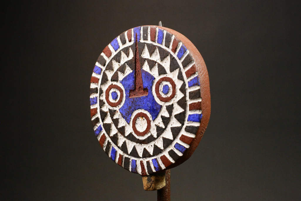 African Mask Tribal Face Mask Sun Mask Bwa Mossi Burkina Faso mask Masks for wall-G2977