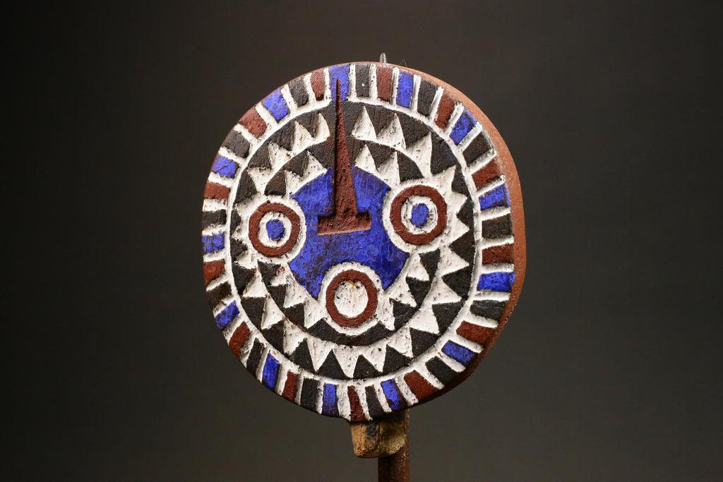 African Mask Tribal Face Mask Sun Mask Bwa Mossi Burkina Faso mask Masks for wall-G2977