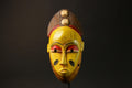 African wood mask Baule antiques Home Décor Hand Carved Masks for wall-G2981