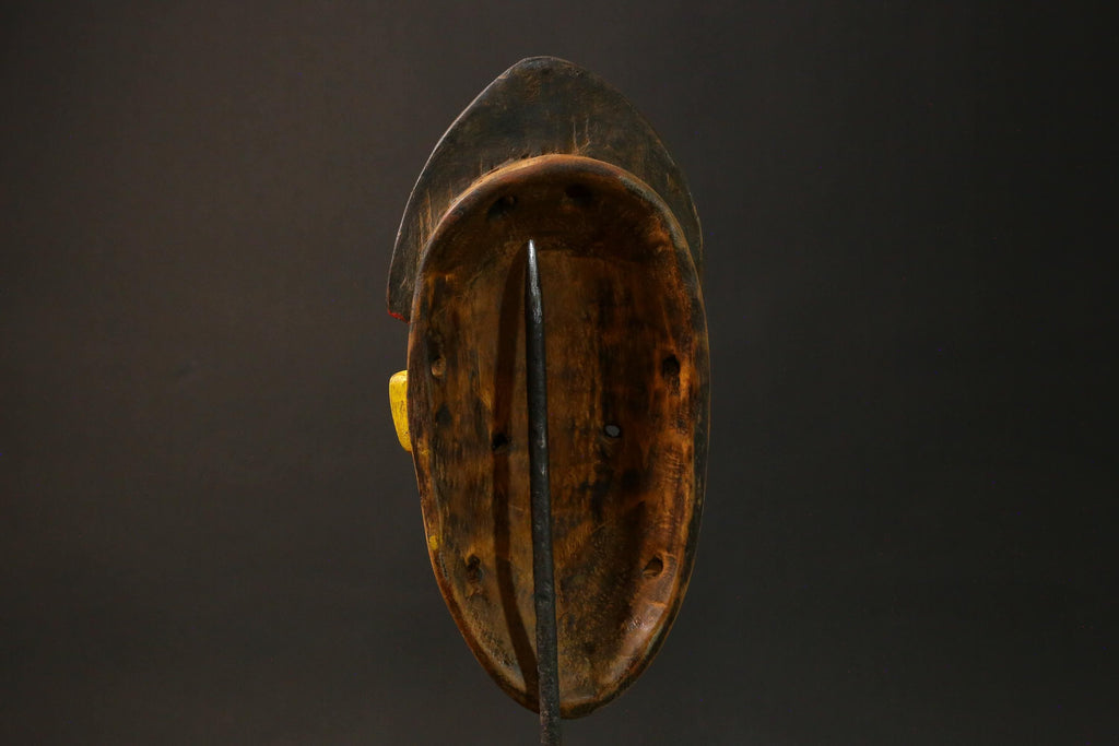 African wood mask Baule antiques Home Décor Hand Carved Masks for wall-G2981