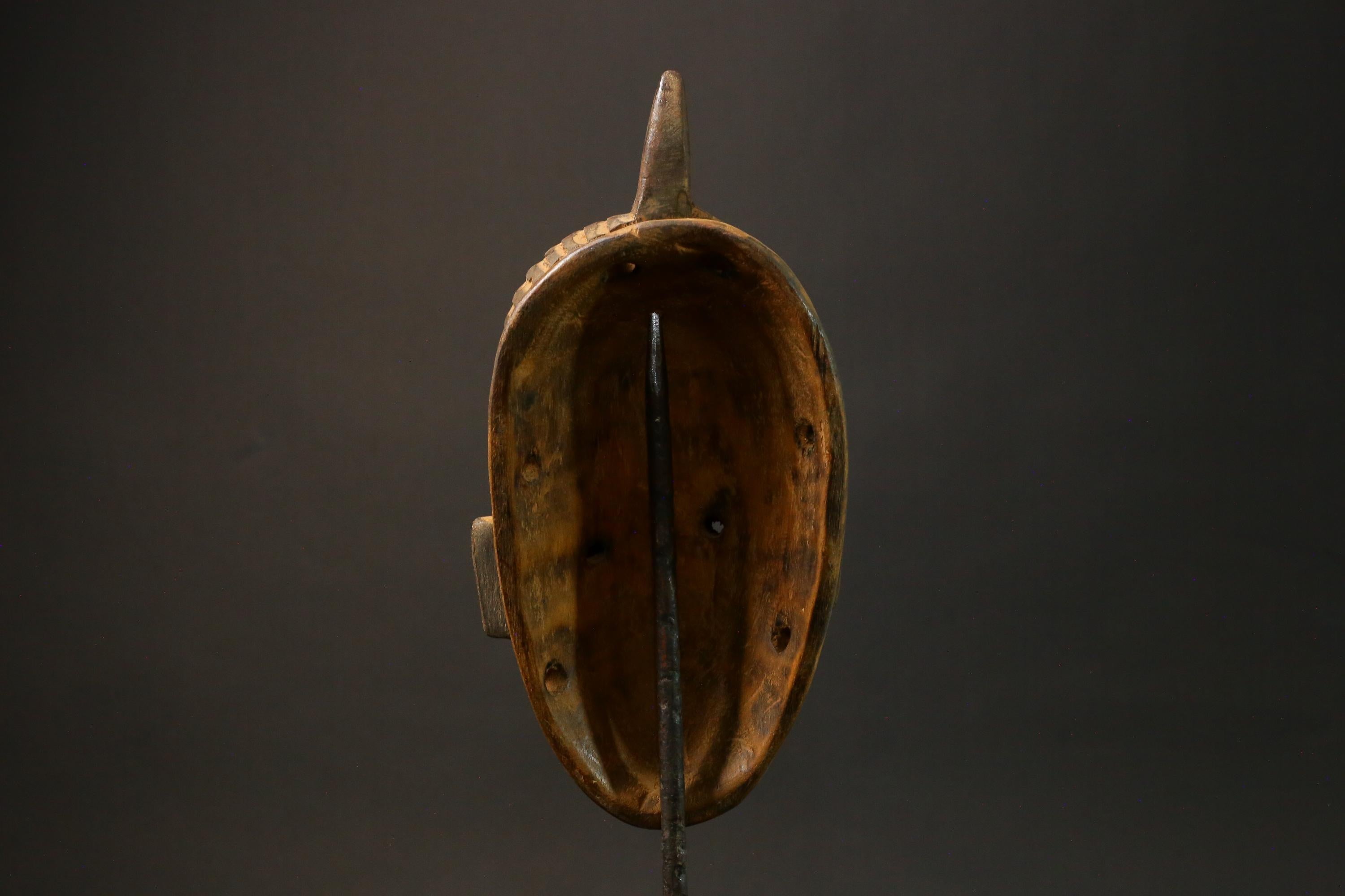 African Masks Tribal Face Vintage Carved Wood Hanging Guro Guro Masks for wall-G2987