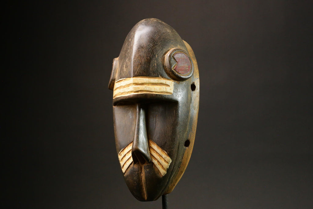 African wood mask antiques Home Décor Baule Guro Nice Monkey Masks for wall-G2988