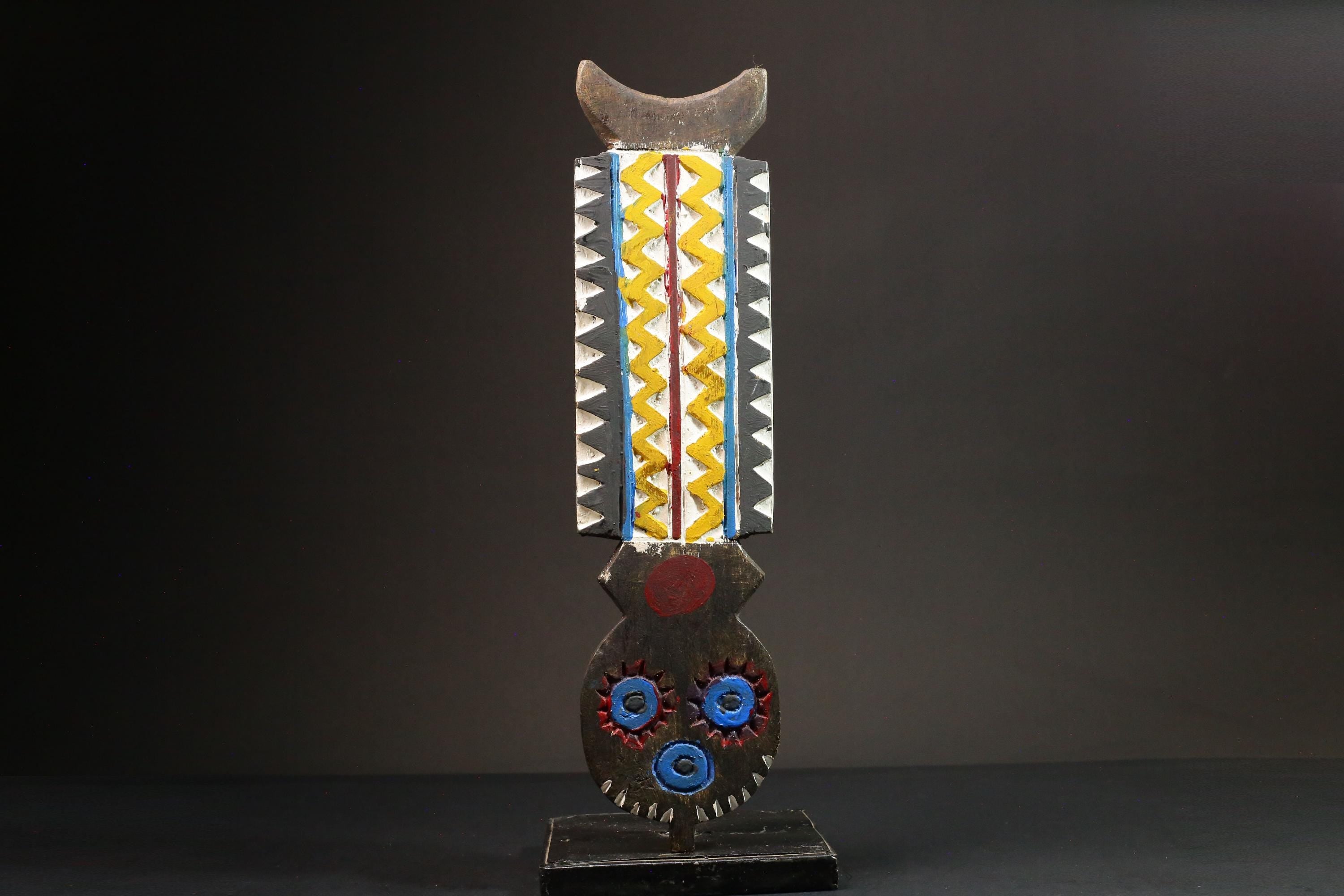 African Mask Tribal Tribal Face Bobo Plank Mask African Masks for wall-G1334
