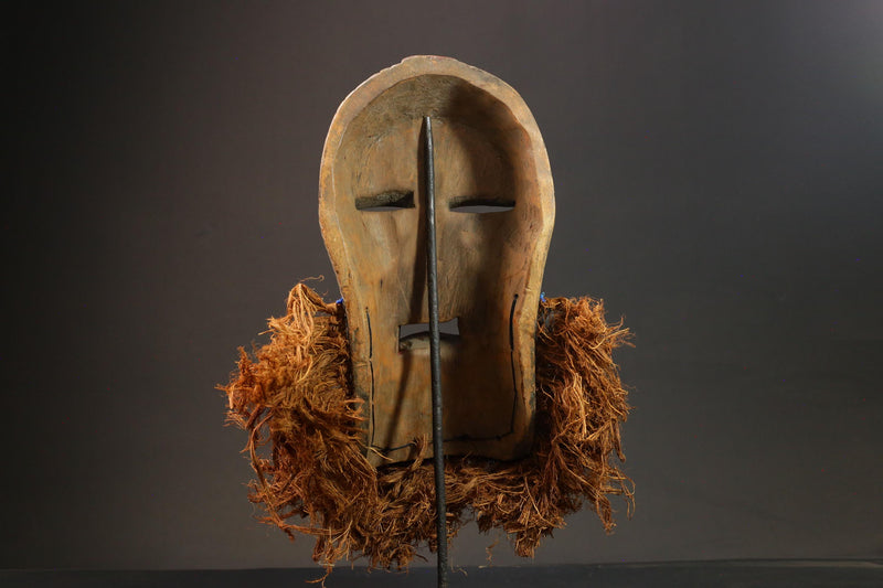 African Mask Hand-Carved Wall Hanging Face Mask from Songye Tribe Masks for wall-G1392